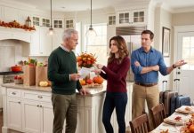 “Last chance, Dad. Come home and fix this,” my son texted while fifty relatives crowded into my house for Thanksgiving. I stared at the message and typed only three words: “Check the door.” Seconds later, a process server stepped onto my porch carrying three envelopes. My daughter-in-law opened the first one—and started screaming. She had spent years calling my home hers. Now, in front of her entire family, she was about to learn exactly who owned everything.