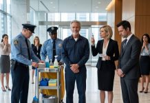 “You planned this!” my daughter-in-law screamed as detectives waited outside the boardroom. I looked at the video showing her stealing the master key, the fake invoices totaling $612,000, and my son’s signatures approving every payment. “No,” I said quietly. “I documented it.” Minutes earlier, they had treated me like a disposable janitor. Now one was facing prison, the other had lost his career—and I still had one final thing to say.