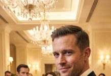 Years after our breakup, I ran into my ex at a luxury hotel. She looked me up and down and laughed. “Wow… you really haven’t changed. Still a nobody, huh?” I was about to walk away when her new boyfriend hurried toward us, suddenly nervous. He straightened his jacket, looked directly at me, and said, “Good evening, sir. I didn’t know the CEO would be here tonight.” Her smile disappeared instantly. But what I said next made her drop her glass.