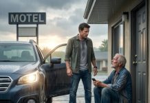 At 1:17 a.m., I drove 238 miles through floodwaters to find my seventy-two-year-old father abandoned outside a locked motel. “Your brother emptied my accounts and changed the locks,” he whispered. I made one phone call to my attorney. By sunrise, the stolen accounts were frozen and police surrounded my brother’s house. When he screamed, “What did you do?!” I finally answered, “I stopped you from stealing our father’s life.”