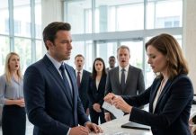 My ex-wife tore my $5 million check in half and sneered, “You’re still a liar.” I was there to fund my mother’s life-saving surgery, but she had no idea whose account the money came from. Then her boss walked in, shook my hand, and said, “Good morning, sir.” Her face went pale. I smiled at the woman who once thought I was worthless. She had just made the biggest mistake of her life.