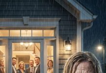 I raced to my daughter’s house after hearing her broken whisper on the phone: “Mom… please come before they hurt my baby.” When I arrived, she was kneeling barefoot on the rain-soaked porch, her dress clinging to her six-month pregnant belly, while her husband’s entire family laughed behind the glass door. I grabbed a metal bar. “Step away from my daughter!” The glass exploded—and then I saw who was standing behind them.