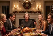 At Thanksgiving, my daughter-in-law raised her glass and laughed, “Everyone here is successful except Margaret—a failure with nothing to be proud of!” The whole table erupted, while my own son looked away. I left that night with only $312 to my name and one promise to myself: I would never beg for their respect again. Fifteen years later, I returned carrying a wooden gift box—and Vanessa’s smile vanished the moment she opened it.