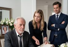 At 9:12 the next morning, my son-in-law called screaming, “What did you do? Our accounts are frozen!” Twenty minutes later, he and my daughter stormed into my house—then stopped dead when they saw the lawyers, forensic accountant, and my wife’s secret files covering the table. I pressed a button. His own voice filled the room: “After her mother dies, we’ll control everything.” That was when their confidence finally disappeared.