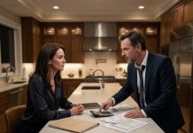 After ten years of marriage, my husband slid a calculator across the table and said, “From now on, everything is fifty-fifty. I’m done supporting a gold digger.” I smiled because he had forgotten one small detail: the house was mine, I had loaned his business $140,000, and I had been covering half his life for years. “Fine,” I said. “Let’s calculate everything.” That was his first mistake.