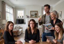 At the boardroom table, my husband’s mother demanded, “Stop humiliating my son over money!” I looked straight at her. “You measured my guest room while I was burying my father.” Then I revealed the truth: my husband had no claim to Dad’s company, no access to the trust—and investigators had found $72,000 hidden in a secret account. Ethan whispered, “Claire, we can fix this.” I slid the divorce papers toward him instead.