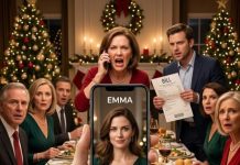 At exactly 5 p.m. on Christmas Day, my mother screamed, “You ruined Christmas!” My brother followed: “You owe us $9,370!” I stared at the bill and almost laughed. I hadn’t attended the dinner, bought a gift, or paid a cent. Then I remembered the financial records I had secretly collected for six months. “Fine,” I whispered. “Let’s see who really ruined Christmas.” They had no idea what was coming.