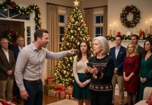 On Christmas night, my son-in-law pointed at my front door in front of twenty-three relatives and shouted, “GET OUT!” Everyone went silent, waiting for me to break. Instead, I picked up my phone and said, “Okay.” Thirty seconds later, his phone buzzed. He read the legal notice, looked at the deed, and went ghost-white. Jason had forgotten one very important detail—the house he was throwing me out of had never belonged to him.