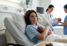 From the delivery room, I called my husband begging, “Please come. Our baby is coming.” He snapped, “Handle it yourself. Stop making such a big deal!” Then he hung up and went to his mother’s birthday. Three days later, he finally entered my hospital room. His face went white when he saw another man holding our newborn son. “Who is that?” he whispered. I smiled. “The man who showed up when you didn’t.”