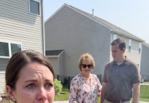 The moment I stepped into my backyard, I froze. My clothes, handbags, and everything I owned were burning in a roaring pile of flames. My mother-in-law stood beside it, smiling as she shouted, “You won’t need any of this anymore. Starting today, you’re no longer part of this family!” I stared at her, then slowly pulled a sealed envelope from my coat. “Are you sure you want to do this before you know who owns this house?” Her smile vanished.