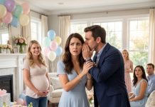 The second my husband yanked me out of my best friend’s baby shower, I thought someone in our family had died. Then he slammed the car door, stared at me, and whispered, “Claire… someone just framed you for stealing two million dollars.” My heart stopped, but when I uncovered the one mistake our enemies had overlooked, I realized they hadn’t destroyed my life—they had signed their own downfall. What happened next changed everything.