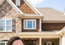 I stood at my front door and froze when my husband returned from his “business trip” with his mistress beside him—still wearing a bikini, her arm wrapped around his waist. She smiled at me like she owned the place. “Honey, we’re finally home,” my husband said. I stepped aside and smiled. “Welcome home.” Then I handed him a document. “Actually, you’re homeless. I sold the house.”