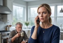 My sister thought she had won when she called to celebrate our father’s death before his body was even cold. There was only one problem: Dad wasn’t dead. Hours later, she and her husband stood in my living room while lawyers exposed forged signatures, shell companies, and a secret plan to move $4.2 million the moment Dad “died.” Then the doorbell rang. Dad looked at them calmly. “That,” he said, “will be the investigators.”