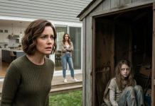 I thought I was visiting my in-laws for dinner—until I found my twelve-year-old niece sleeping in a filthy shed behind their kitchen. “She’s studying in France,” my sister-in-law calmly lied. I stared at the starving girl and asked, “Have you ever been on an airplane?” Her trembling answer froze me: “Never.” That night, I uncovered fake school records, stolen money, and a secret far darker than I imagined.