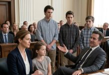 My husband smirked across the divorce table. “Choose one of our three sons.” Everyone waited for me to cry. Instead, I took my eleven-year-old daughter’s hand and said, “No one.” They laughed—until my lawyer placed a file on the table. “Your husband stole $38 million from the child he called worthless.” I looked at Marcus and whispered, “You should have read the trust agreement.”