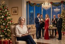 Three days before Christmas, my daughter told me, “Mom, stay home this year. Richard deserves to feel like real family.” So while they celebrated with champagne in her husband’s penthouse sixty floors above Chicago, I sat alone beside unopened gifts. Then my phone rang. A former superintendent whispered, “Evelyn, someone forged your signature on the tower’s safety certificates.” Less than an hour later, emergency alerts interrupted their party—and everyone upstairs stopped celebrating.