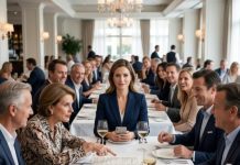 My mother-in-law brought twenty relatives to dinner, ordered everything from lobster to champagne, then pushed the $10,000 bill toward me. “Your family is rich. Pay it.” Everyone laughed. I calmly called the manager. “Please cancel every payment linked to my name.” Her smile vanished when he turned to her and said, “Ma’am, she owns the company that owns this restaurant.”