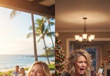 After overhearing my parents plot to dump five unruly kids on me for free Christmas childcare, I quietly boarded a first-class flight to Maui. On Christmas Eve, my mom shrieked into the phone: “Where are you?! The kids are destroying the house and dinner isn’t cooked!” Sipping a mai tai by the pool, I laughed: “Don’t wait up, I’m on vacation.” Her furious scream was drowned out by absolute chaos erupting behind her…