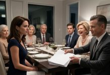 For eight years, my husband reminded me, “You’re lucky I pay for everything.” Then, during dinner with his family, he slid divorce papers across the table and sneered, “Let’s see how long you survive without my money.” I signed before his mother finished laughing. The next morning, his private banker called me. Ten seconds later, my husband stared at me and whispered, “Who are you?” He had no idea what I owned.