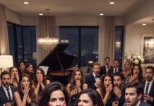 My sister-in-law had just finished bragging about her **$400,000 salary** when she slapped me across the face in front of the entire party. **“You’re nothing but a housemaid!”** she screamed, waiting for me to cry. My husband froze, and the room went dead silent. I touched my burning cheek, looked straight at her, and smiled. **“You really should have asked who signs your company’s biggest contracts.”** Her face changed instantly—but that was only the beginning.