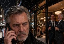 WHEN I STOOD UP AGAINST MY SON-IN-LAW’S FATHER’S INSULTS DURING CHRISTMAS DINNER, MY SON-IN-LAW SAID, “IF YOU DON’T LIKE MY DAD’S JOKES, YOU CAN PAY THE BILL AND LEAVE.” MY WIFE STAYED SILENT, AND MY DAUGHTER LOOKED AWAY. I SMILED, PAID THE CHECK, AND WALKED AWAY. BUT WHAT I DID NEXT.