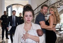 Three days after my emergency C-section, I came home carrying our newborn and found my husband kissing another woman in our living room. He pointed at the door and said, “Take the baby and get out of my mansion.” I was still bleeding, but I smiled. “Your mansion?” I whispered. Then I called the attorney whose name was already on every deed.