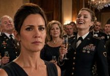 I went to my sister’s promotion party. She bragged about finishing top of her sniper course. Then she laughed, “Even BLACK VIPER never scared me.” I stayed quiet… because BLACK VIPER was MY callsign. Before I could speak, an officer behind her snapped to attention and said…