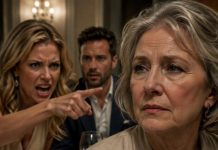 AT DINNER, MY DAUGHTER-IN-LAW SNEERED: “HOW DOES IT FEEL BEING USELESS?” — I SET DOWN MY GLASS AND REPLIED, “HOW DOES IT FEEL KNOWING I WON’T PAY YOUR BILLS ANYMORE?” THE TABLE FROZE IN SILENCE… BUT THAT WAS ONLY THE BEGINNING….