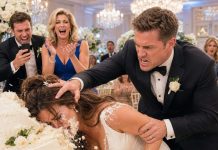 My wedding turned into a nightmare when my husband suddenly grabbed me in front of our guests and shoved my face into the wedding cake while his friends laughed. I stood there frozen, frosting covering my dress, then slowly removed my ring. “I’d rather walk away right now than spend my life trapped with you,” I said. He laughed—until I made one phone call and his entire family realized exactly what walking away would cost him…