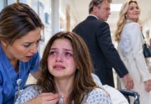 My father left me in a hospital room at fourteen and said, “Maybe being alone will teach you gratitude.” I thought that was the worst moment of my life—until a nurse saw the silver locket around my neck and suddenly froze. “Where did you get that?” she whispered. Minutes later, an attorney walked in carrying a folder my dead mother had prepared years ago… and everything my father believed he owned was about to disappear.
