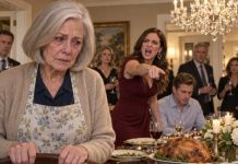 “GET OUT OF HERE! I DIDN’T INVITE YOU!”-GROWLED MY DAUGHTER-IN-LAW WHEN I TRIED TO SIT AT THE TABLE I MYSELF HAD PREPARED SINCE FIVE IN THE MORNING FOR HER BIRTHDAY. BUT THAT WAS MY HOUSE. I SLOWLY STOOD UP, WALKED TO THE DOOR, AND DID SOMETHING