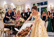 ON MY FIRST DAY AS A DAUGHTER-IN-LAW, MY MIL FORCED ME TO SCRUB HER DIRTY KITCHEN WHILE THE FAMILY ATE. I WAS ONLY ALLOWED TO EAT THEIR LEFTOVERS. ENRAGED, I FLIPPED THE DINNER PLATTER ON THE FLOOR!