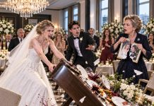ON DAY 3 OF MY MARRIAGE TO A ‘RICH’ MAN, MY MIL BROUGHT RELATIVES TO SET RULES AND TORE UP MY WEDDING PHOTO. I SNAPPED AND FLIPPED THE TABLE! MY HUSBAND FROZE IN HORROR: ‘MOM, DO YOU KNOW WHO SHE IS?’