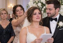 My sister-in-law ripped off my wig in the middle of my wedding vows and held it up like a trophy. “Now my brother can finally see who he’s marrying,” she laughed, exposing the hair I’d lost to cancer. The entire ballroom went silent. I couldn’t move—until my husband took the microphone, stared at his sister, and said, “Actually, you just exposed the wrong woman.” Then he revealed what we had been hiding.