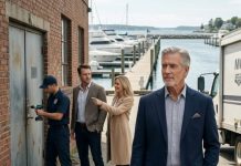 My foreman called in panic: “Boss, your daughter-in-law is here—with a locksmith and a moving truck.” I calmly asked, “Did she open the building?” He whispered, “Yes.” I smiled. For years, my son had mocked me as an old man who knew nothing about business. They thought the abandoned marina building held money they could steal. They had no idea every move they made was already being recorded.