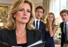 At my husband’s funeral, I stood alone beneath the freezing rain while our children chose lavish parties over saying goodbye to their father. Then my eldest called and laughed, “Mom, Dad’s gone. The trust is ours now.” I wiped the rain from my face and whispered, “No, sweetheart. It was his money… but I control what happens to it.” They had no idea what I had just decided.