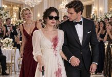 When Julian rejected Vanessa Vale and chose me—the blind seamstress everyone called a village beggar—the ballroom erupted in laughter. Vanessa poured wine over my dress and hissed, “You’ve destroyed his future.” I smiled behind my dark glasses. “No, Vanessa. You destroyed yours.” She believed she was the billionaire’s daughter. She had no idea I could see her fear—or that my blood could expose the conspiracy that buried me eighteen years ago…