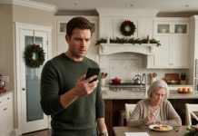 I came home for Christmas and found my grandmother eating leftovers in an empty house. On the refrigerator was a note: “We used your $8,500 loan for a family cruise. Take care of Grandma.” I called my father. “You stole my money and abandoned Grandma?” He laughed. “It’s family money.” Four days later, they returned furious—until I placed their forged documents on the table and said, “Now, we’re going to talk.”