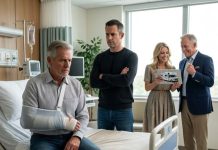 “Sorry, Dad. I can’t pay your $320 wound-care bill.” My son said it while his wife proudly showed me photos of the $58,000 motorhome he had just given her father. I said nothing. Six days later, her father appeared at my door with a sealed envelope. “Open this before your son calls you.” What I found inside revealed that the motorhome was never really a gift—and my son had made a catastrophic mistake.