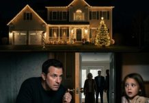 “Daddy, please don’t go. Something bad will happen when you’re gone.” I almost ignored my daughter’s warning—until she whispered, “Grandma said you wouldn’t be here tonight.” I secretly canceled my flight and hid in the basement. At 11 p.m., my mother-in-law arrived with two strange men. Then I heard them whisper, “The girl is upstairs.” I stepped from the darkness. They ran straight into the people waiting outside.