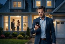 My wife texted me, “Don’t come home tonight,” while I was driving back from a business trip. I thought she was angry—until my CFO called: “Someone just moved $480,000 from your accounts.” Then I discovered my wife had let her old boyfriend into our house. When I finally walked through that door, they were waiting with forged documents. They thought I was their victim. They were about to discover I had already found everything.