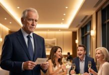 On my seventieth birthday, my son told me, “Dad, I’m too busy for dinner.” So I went to the restaurant alone—only to find him laughing with his wife and mother-in-law at a table covered in champagne. When he saw me, his face went white. “Dad… you’re here?” I smiled and handed him an envelope. “Yes. And tomorrow morning, you’re going to discover who really owns your company.”