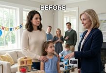 My mother-in-law replaced my daughter’s brand-new birthday gifts with her favorite grandson’s broken toys. “Be grateful,” she sneered. I smiled and said, “Thank you.” She laughed, certain she had humiliated us. But that night, a letter arrived at her door. Her hands began shaking as she read the first sentence. She had no idea I was the trustee of the family fortune—and I had just discovered where the missing money went.