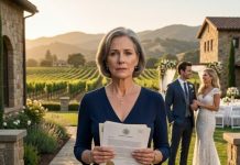 “Why wasn’t I invited to my own son’s wedding?” I asked. His father’s answer cut deeper than any insult: “My wife doesn’t want you there. You’re an embarrassment.” One week earlier, I had given them my $7.9 million Napa vineyard as a wedding gift. I simply said, “Understood.” Two hours later, I had 57 missed calls—and when my doorbell rang, I knew they had discovered something they never should have touched.