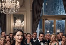 Thirty elite guests gasped when my husband clinked his champagne glass, sneering across the ballroom: “Step out of the family portrait, Evelyn—this frame belongs to real family, like my ex-wife.” I didn’t shed a single tear. I smiled softly, walked straight into the pouring rain, and drove downtown to unlock my office vault. He forgot who funded his entire empire.