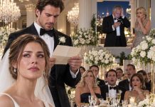 My father warned me, “Change your wedding date for Vanessa’s Bali trip, or your mother and I won’t come.” I refused and walked alone past their two empty front-row chairs. That night, before 200 guests, my husband unfolded Grandma’s secret letter and read, “Those empty chairs will not shame Claire. They will identify you.” Then my father’s phone began ringing—and he finally learned what I owned.