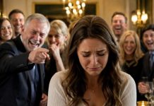 “You’re thirty-two, broke, and still pretending to be a consultant,” my father mocked as my sister laughed beside him. I said nothing. They had no idea I had spent months quietly buying the debt holding our family company together. Then the attorney entered the birthday party and placed the final documents in my hands. My father went pale. “You bought my company?” I looked at him and said, “No, Dad. You lost it.” But the worst revelation was still coming.